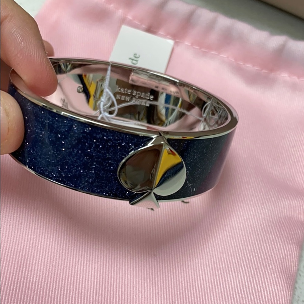 Kate spade ♠️ navy Heritage spade bracelet